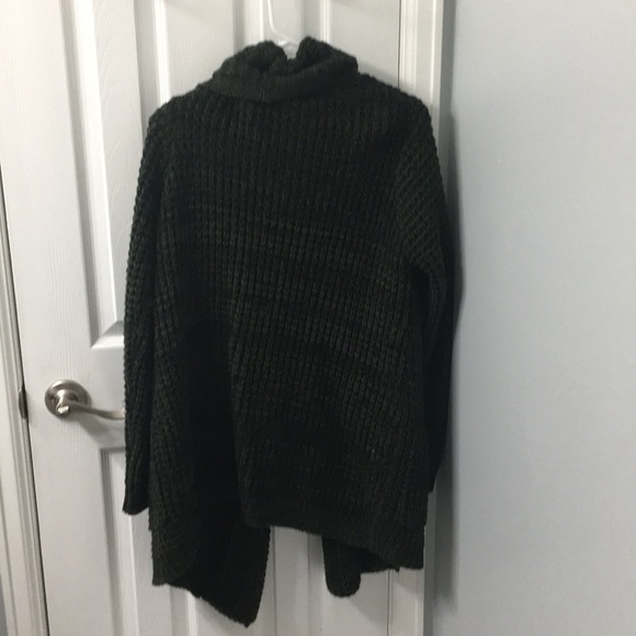 ❄️ Long Chunky Cardigan Sweater - Large - Picture 3 of 4